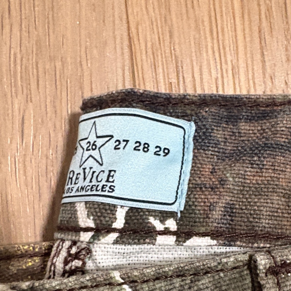 ReviceCamo Print viral pants Multicolor Woodland Pattern, brand new with tags 26 - Picture 2 of 15